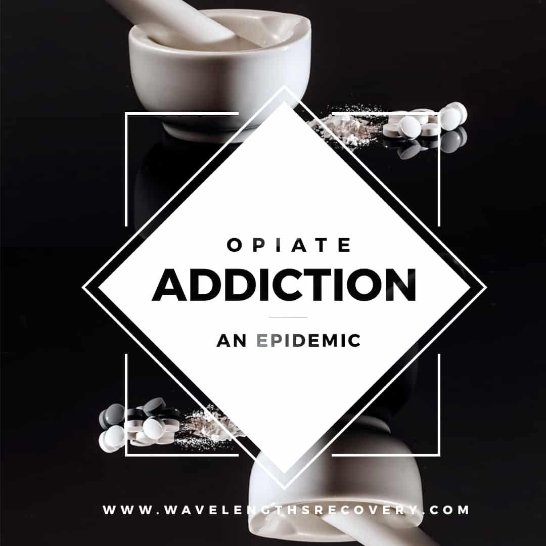 opiate addiction wavelengths